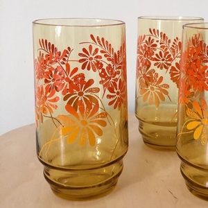 vintage amber glass (1)